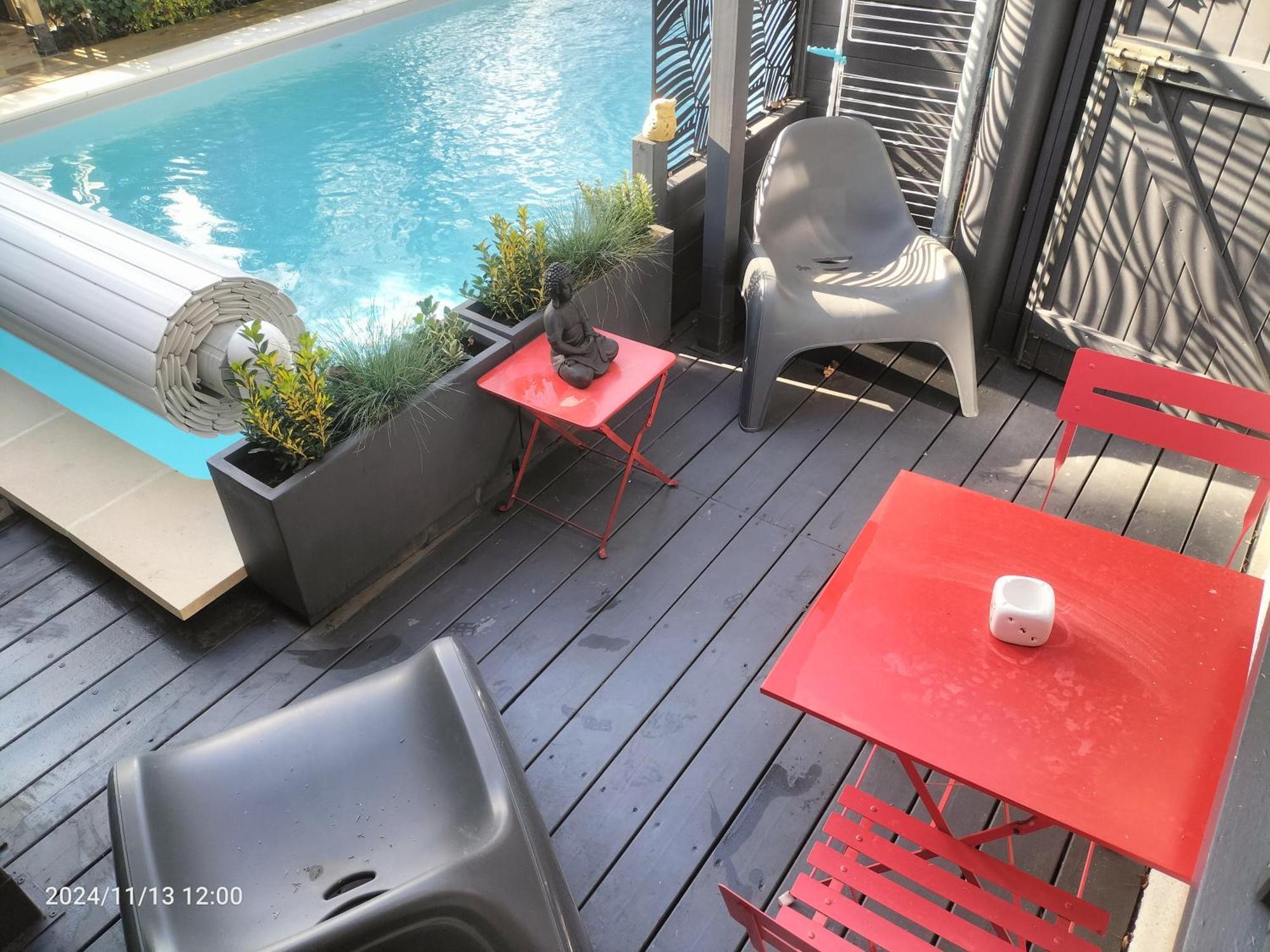 Au Bord Du Vieux Moulin Appartement Mérignac Buitenkant foto